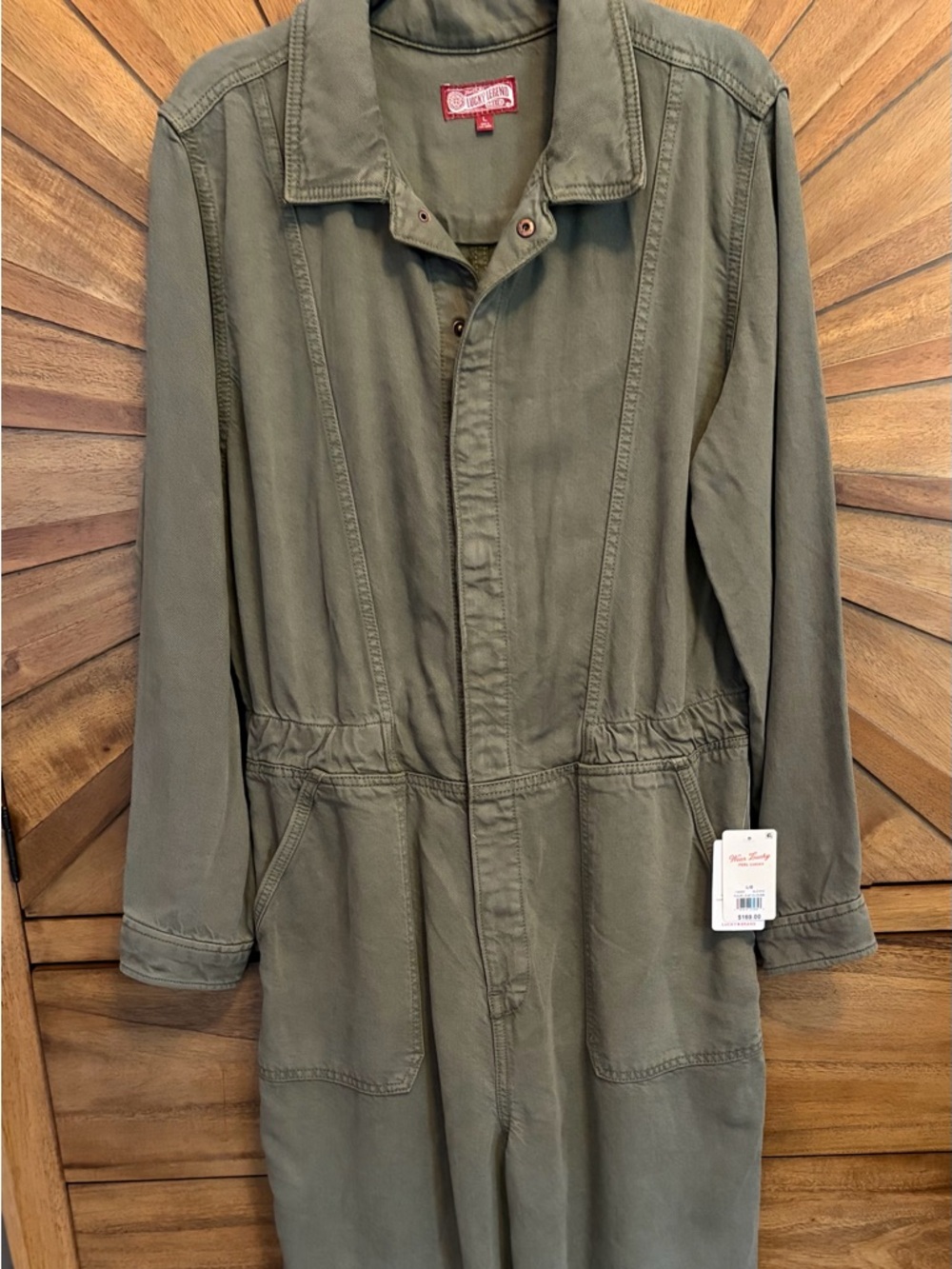 Lucky Brand Four Leaf Clover Green Utility Piece